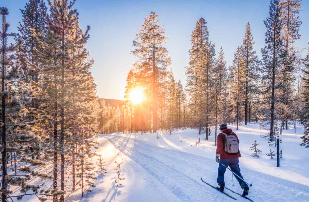 Wintersport in Schweden