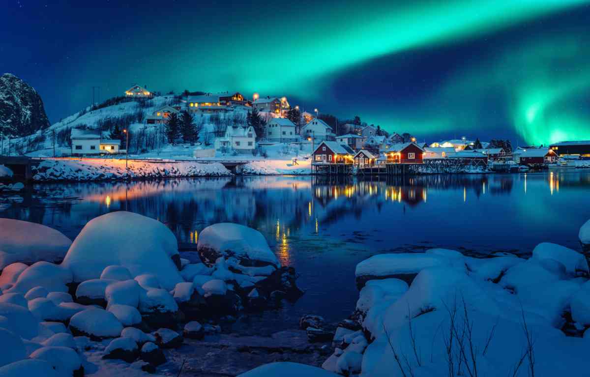 Aktivitäten in Schweden im Winter