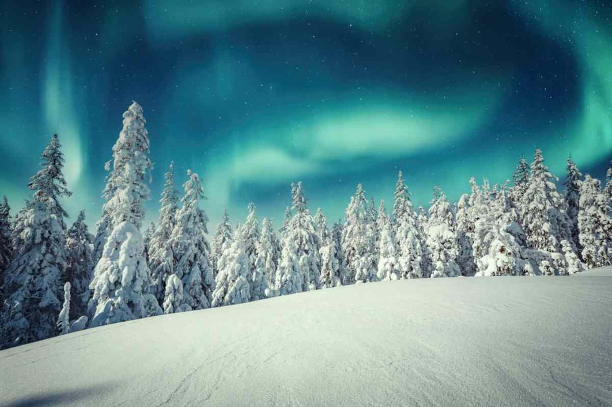 Die Nordlichter en Laponia