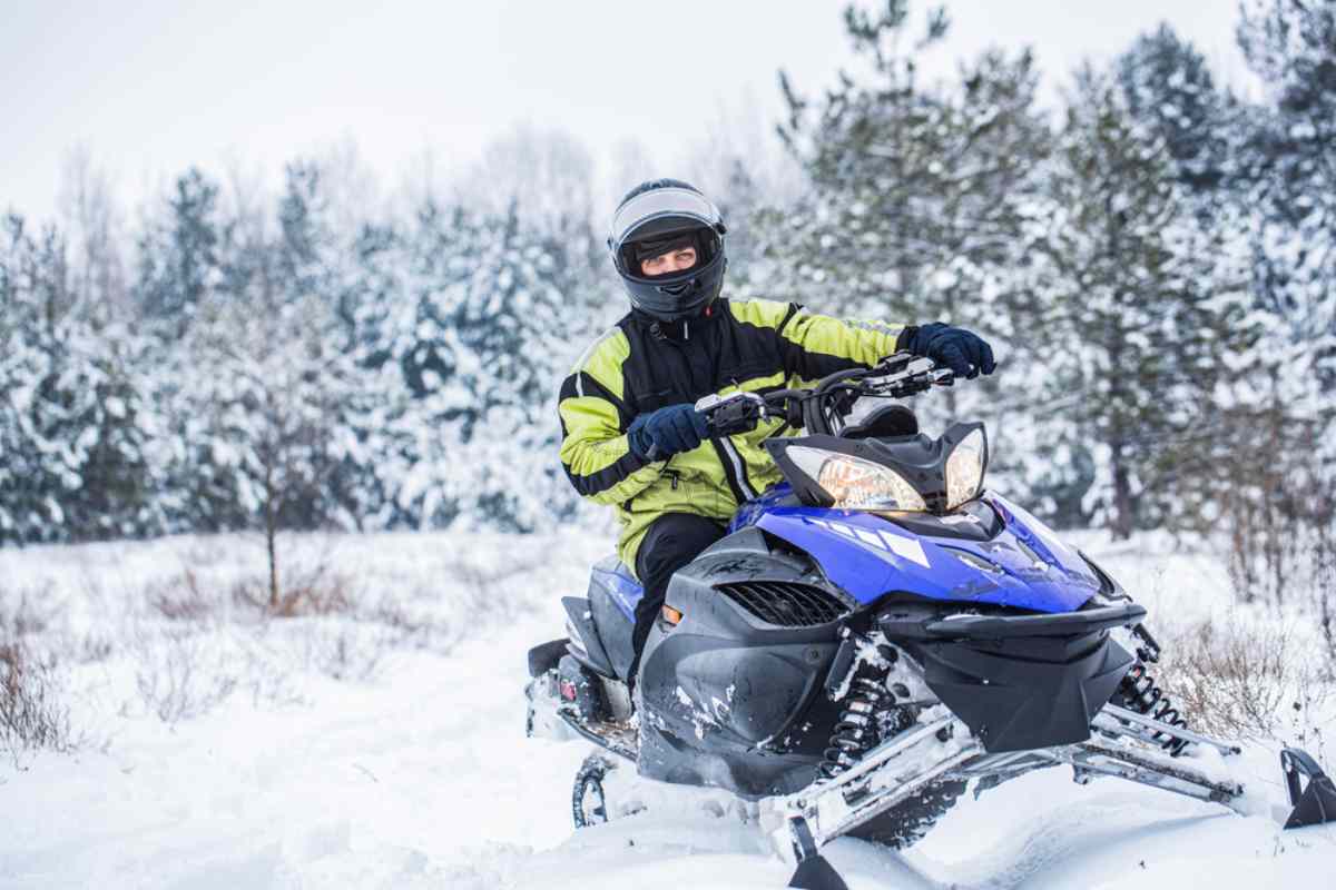 Schneemobiltour, Laponia
