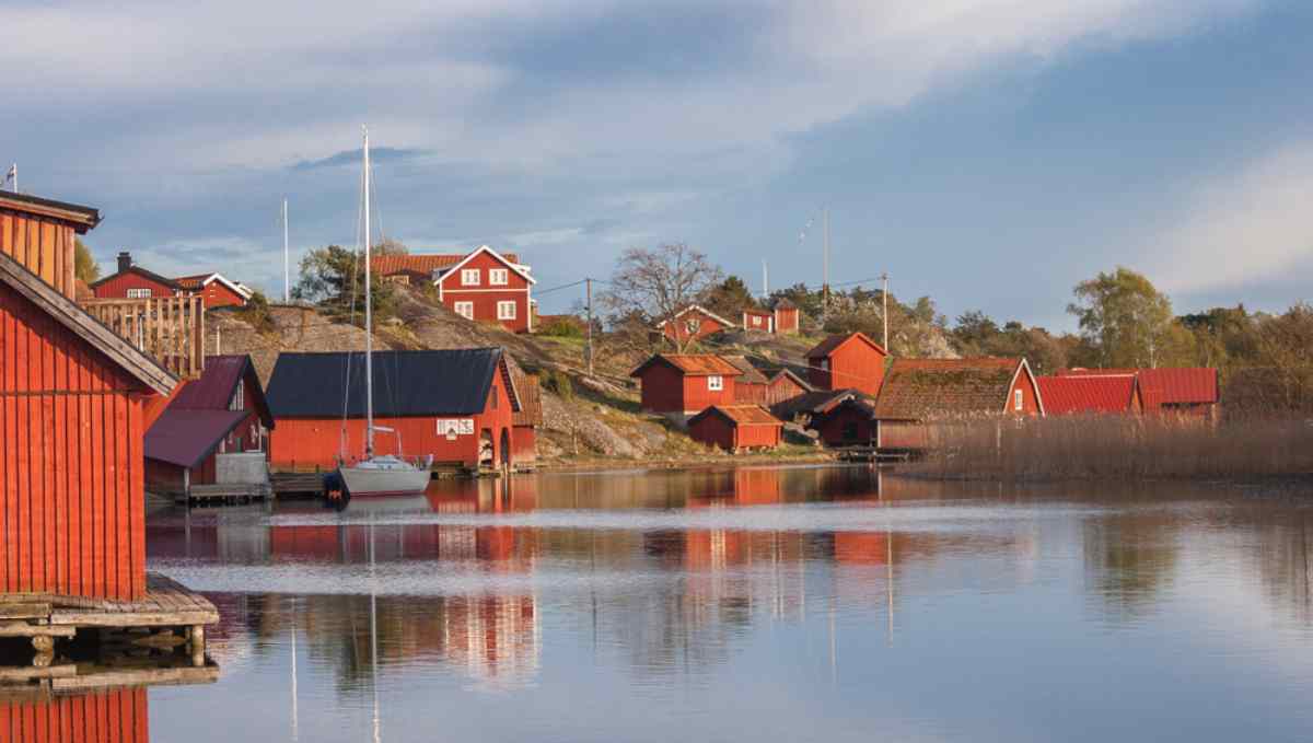 Camping an schwedischen Seen