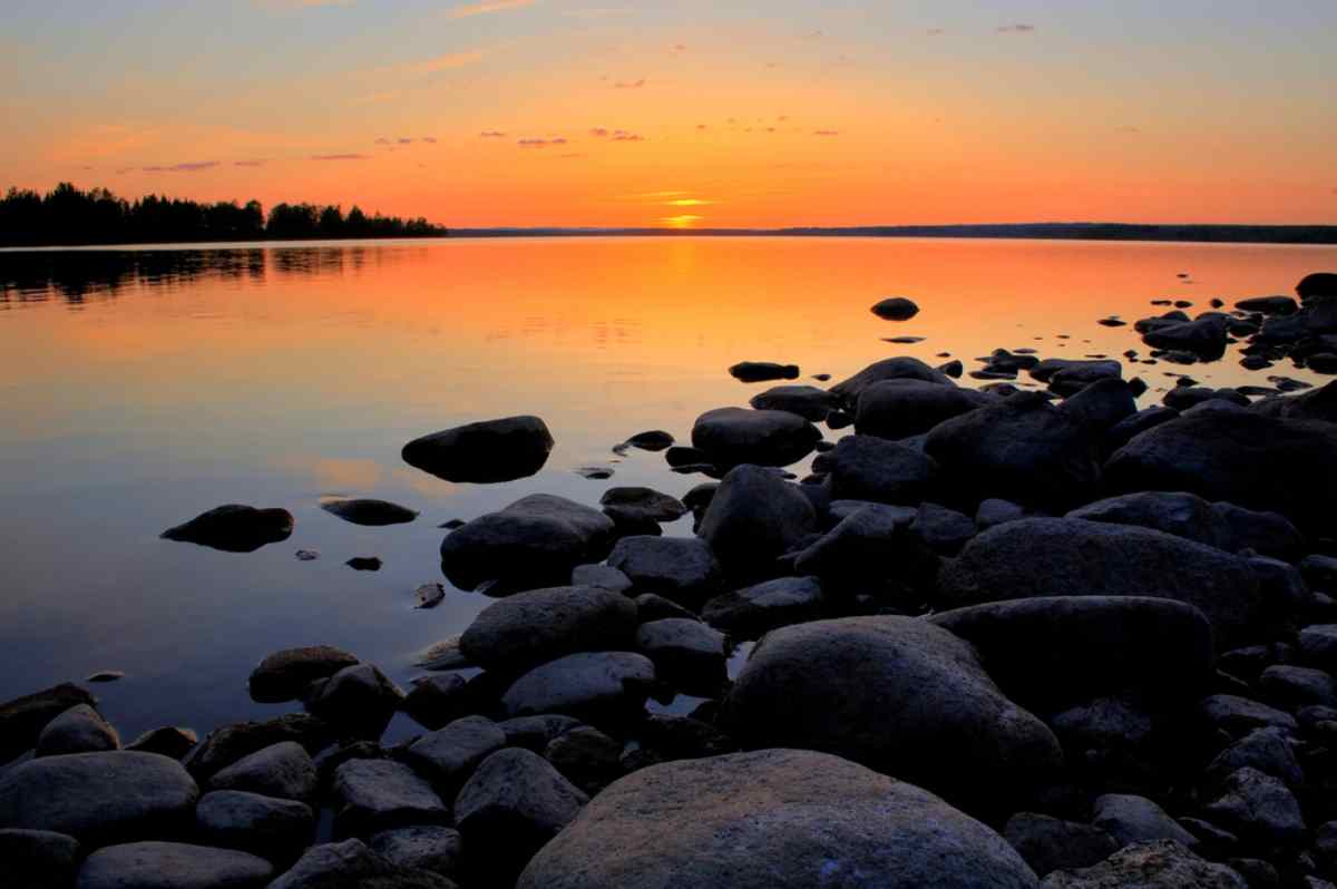 Midnight Sun in Sweden