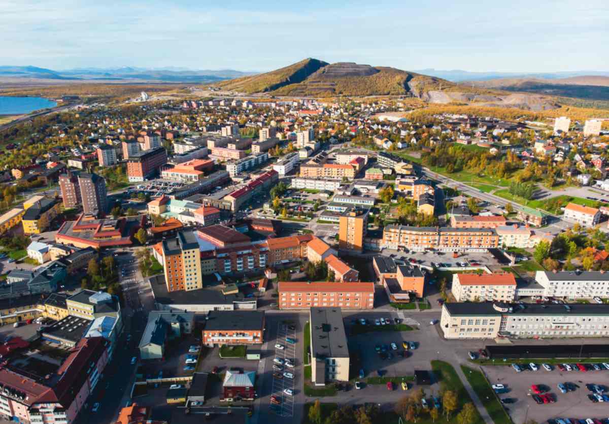 Kiruna i sommar