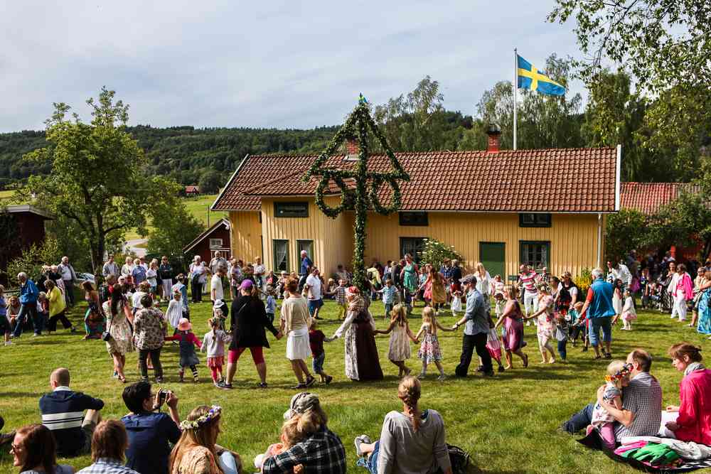 Midsummer in Sweden