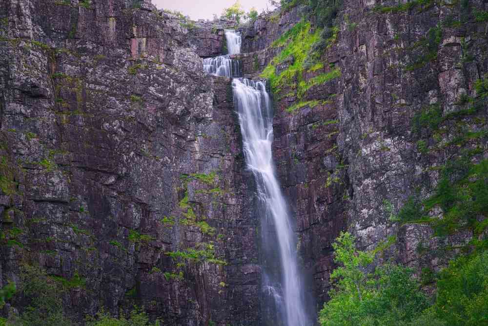 Waterfalls in Sweden