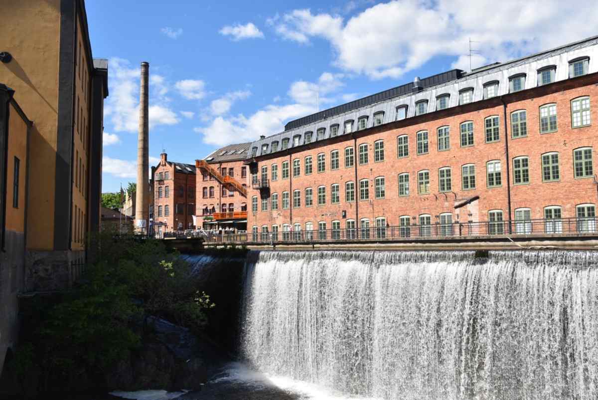 Motala river, Norrkoping
