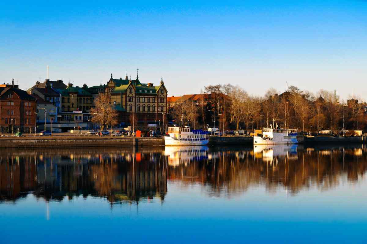 Ice Skating in Sweden 