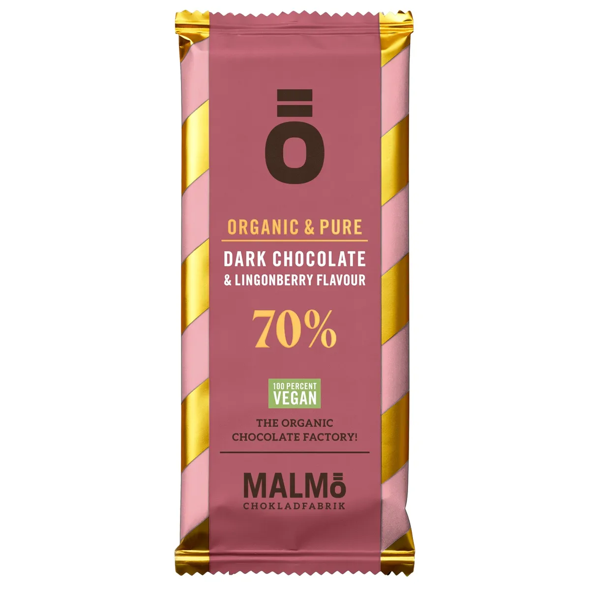 Dunkle Schokolade und Preiselbeere von Malmö Chokladfabrik 