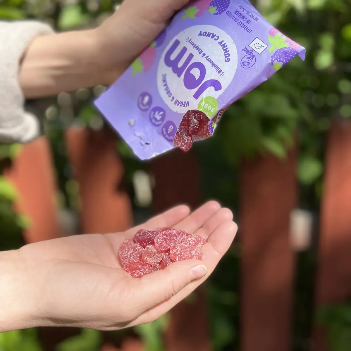Sour Blueberry Organic Candy von JOM