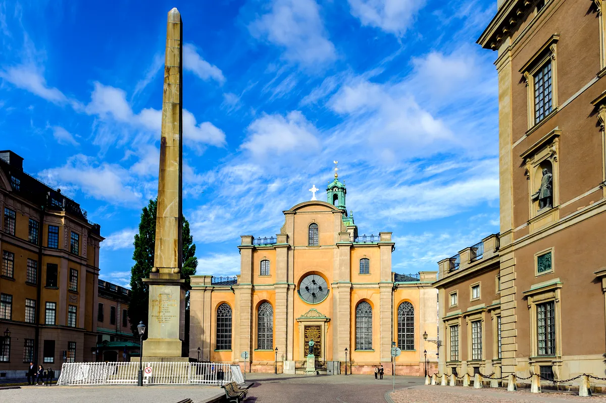 Barockfassade der Storkyrkan