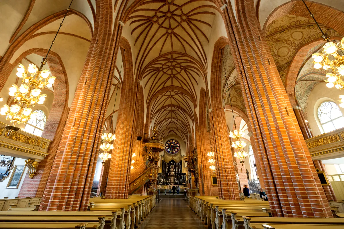 Innenansicht der Storkyrkan-Kathedrale