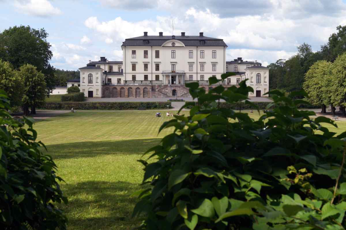 rosersberg palace in near lake malaren stockholm