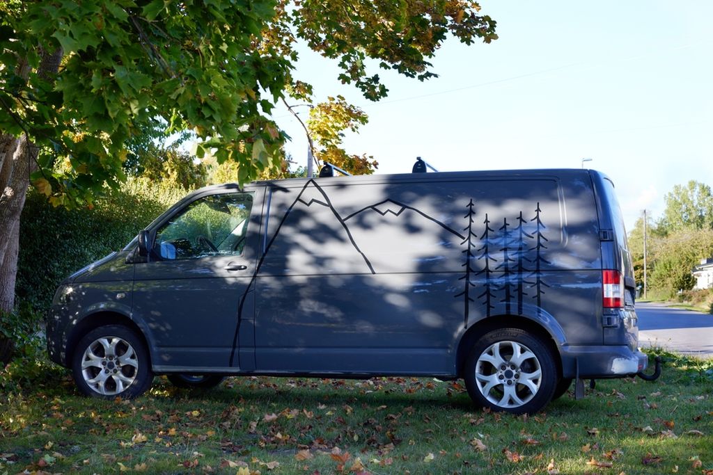 Real campervan parks in Stockholm